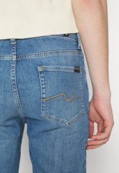 7 For All Mankind Vaqueros Tapered - Light Blue -Solid Ventas 4160f1a920c5494f962195dbe594e210