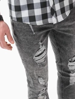 Vaqueros Slim Fit - Grey -Solid Ventas 426f2643e69c47dcbd75320d7ce78a9b