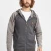 Indicode Jeans Idterence - Sudadera Con Cremallera - Grey Mix -Solid Ventas 43b52b72597442f78eb1bfb4583d808d