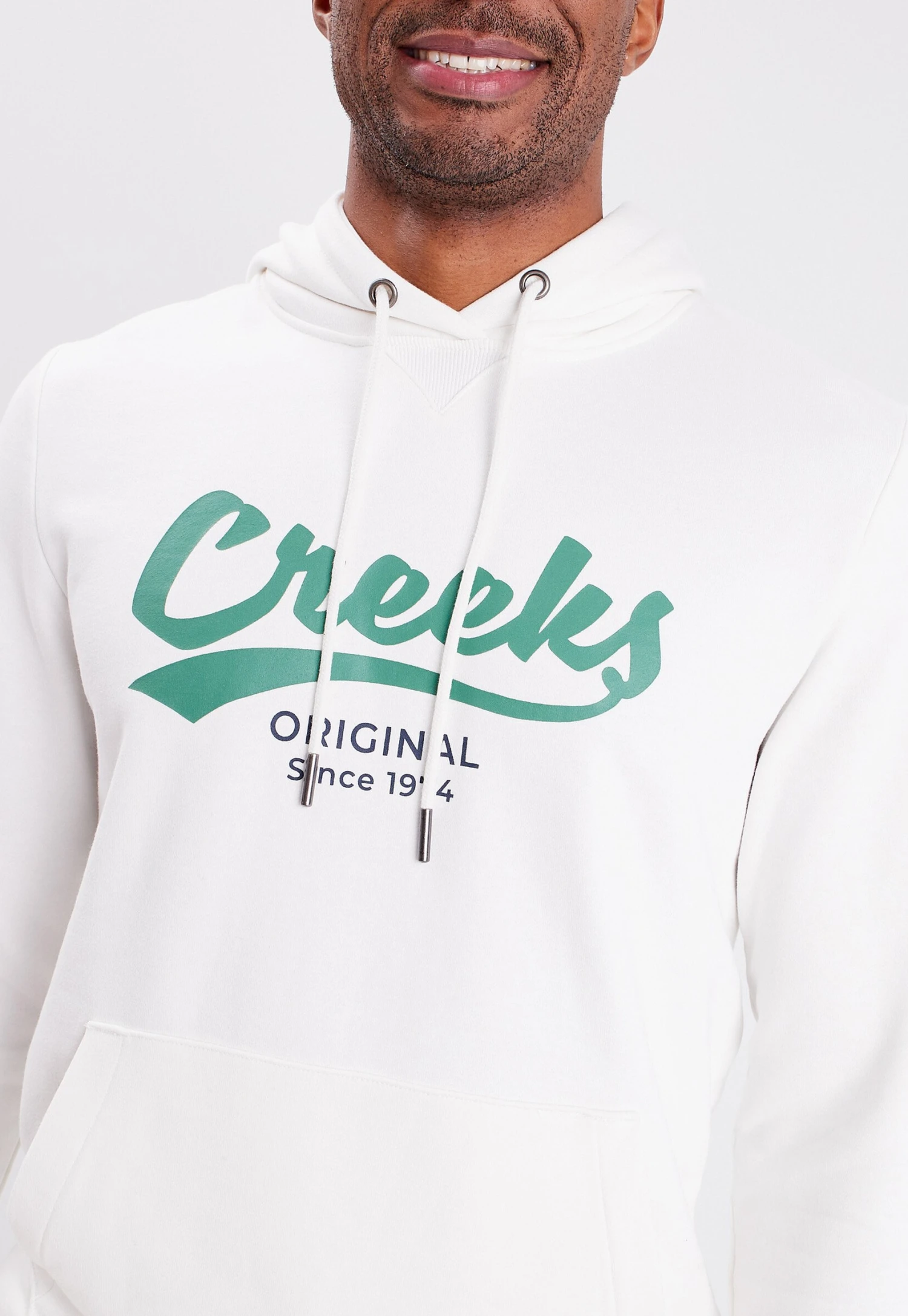 American Inspiration; Fashion; Cool; Easy- Jersey Con Capucha - Ivory 6 American Inspiration; Fashion; Cool; Easy- Jersey Con Capucha - Ivory - Imagen 4