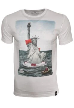 Deep Water - Camiseta Estampada - White