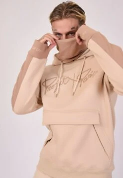 Bicolore - Jersey Con Capucha - Beige -Solid Ventas 4668e83e1b5d4b76aeab0256e7150910