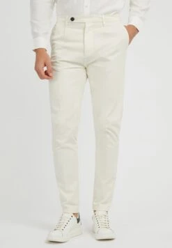 Guess Slim Fit - Pantalones - Weiß