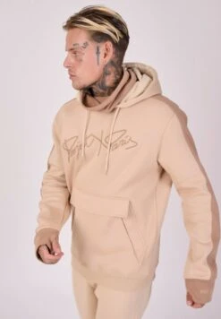 Bicolore - Jersey Con Capucha - Beige -Solid Ventas 4795d54972204530ba5cee7116df1e31