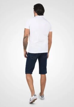 Blend Bhdenim Capri Shorts - Shorts Vaqueros - Denim Raw Blue -Solid Ventas 47e0de77f5ee4fbb8a028c071bf442c2