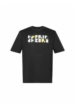 Edc By Esprit Relaxed Fit - Camiseta Estampada - Black -Solid Ventas 48ed09a8900540b9ad341c5f12eca05a