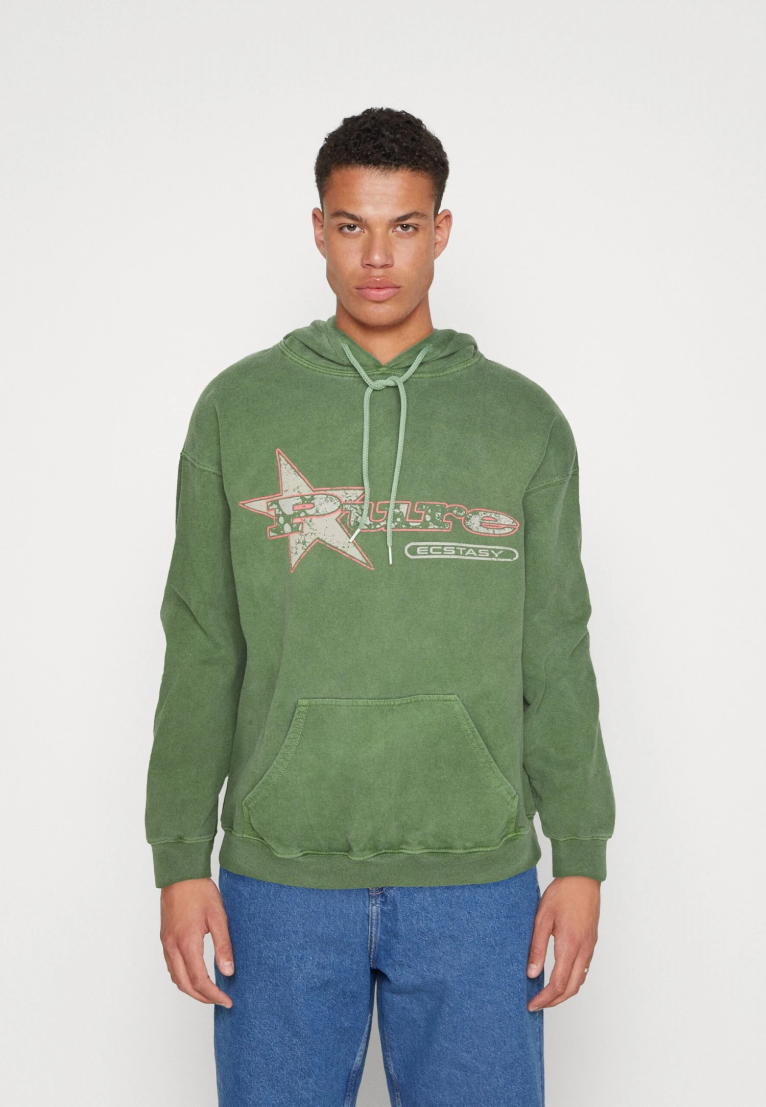 BDG Urban Outfitters Bdg Pure Star Hood - Sudadera - Green 3 BDG Urban Outfitters Bdg Pure Star Hood - Sudadera - Green