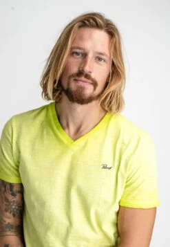 Petrol Industries Logo - Camiseta Estampada - Lime Punch -Solid Ventas 4b2bcaed14ef487e836820a6e9d99795