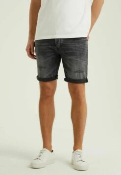 Ego.S Santine - Shorts Vaqueros - Black