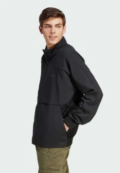 Adidas Sportswear City Escape Track - Chaqueta De Entrenamiento - Black -Solid Ventas 4db9b1077c484b90b609b289c13e5ade