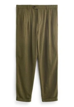 Next Pleated Front Tapered - Pantalones Chinos - Khaki Green 12 Next Pleated Front Tapered - Pantalones Chinos - Khaki Green -Solid Ventas 4df4dee4b5ee42ceb00d308895b3973f