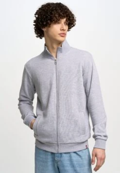 BIG STAR Dunnos - Sudadera Con Cremallera - Grau -Solid Ventas 4e8106941e30443e951a6e1d68707a3d