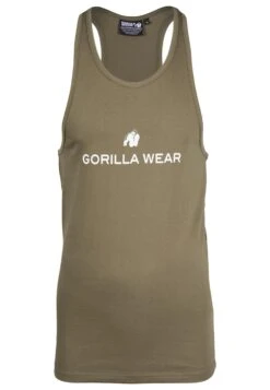 Gorilla Wear Carter - Top - Dark Green -Solid Ventas 4ea60d0470914f178270fe256e992d81