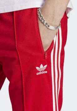 Adidas Originals Beckenbauer Tp - Pantalones Deportivos - Better Scarlet White -Solid Ventas 4efe6d03b6fd4a23a72ebe4c29d38de4