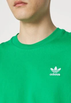 Adidas Originals Essential - Camiseta Básica - Green -Solid Ventas 507790a98b07469c91ab34b3b0677949