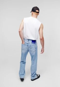 Karl Lagerfeld Jeans Klj Relaxed - Vaqueros Boyfriend - J Vintage Mid Blue -Solid Ventas 5181ada11e014eef8601811ca491b5fa