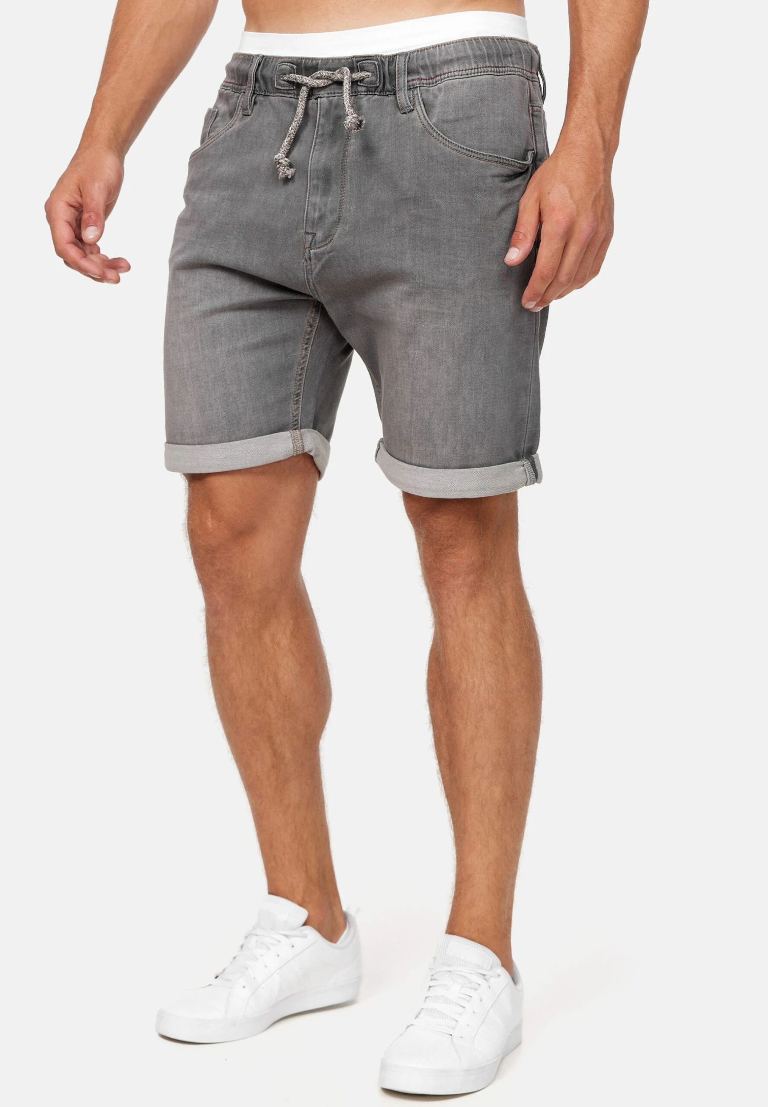 Indicode Jeans Kadin- Shorts Vaqueros - Grey 6 Indicode Jeans Kadin- Shorts Vaqueros - Grey - Imagen 4
