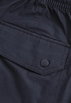 Next Drawstring Waist Tech Standard - Shorts - Navy Blue -Solid Ventas 52c450f87ab84eea8c943932b5c28e21