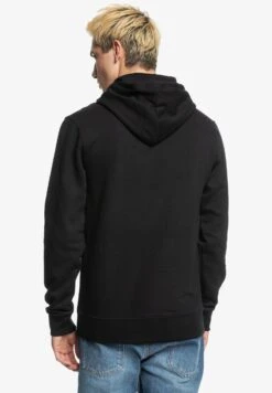 Quiksilver Jersey Con Capucha - Black -Solid Ventas 5336e0193a6f48e2893935b297c630af