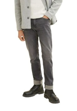 Tom Tailor Josh - Vaqueros Rectos - Used Mid Stone Grey Denim -Solid Ventas 55c74054076446ef9d05b934d7702fe7