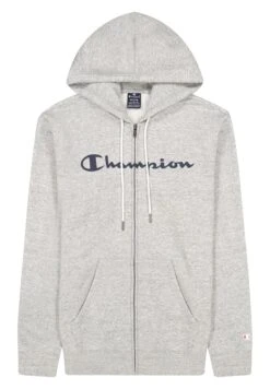Champion American Classics - Sudadera Con Cremallera - Light Grey -Solid Ventas 55e56a08e25344d9ac7545e379a8a140