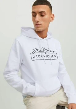 Jack & Jones Jersey Con Capucha - White -Solid Ventas 5ab4c28d1efa4ad0996d51c0c72b41ef