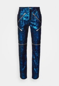 MOSCHINO Trousers - Pantalón De Cuero - Fantasy Blue 14 MOSCHINO Trousers - Pantalón De Cuero - Fantasy Blue -Solid Ventas 5b115ed71ac045a6862cb950b6781782