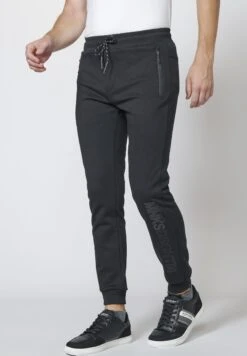 Koroshi Jogging- Pantalones Deportivos - Black -Solid Ventas 5c5f2612188c4fe5989d5843b5cd17dc