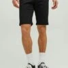 Jack & Jones Regular Fit Mit Stretch-Anteil Modell 'Phil' - Shorts - Black -Solid Ventas 5e4cbed4ac7a473faf5bbfbc1c27ffa8