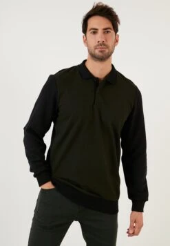 Regular Fit - Sudadera - Khaki 12 Regular Fit - Sudadera - Khaki -Solid Ventas 5ec242c9f8604491965427f3a940332b