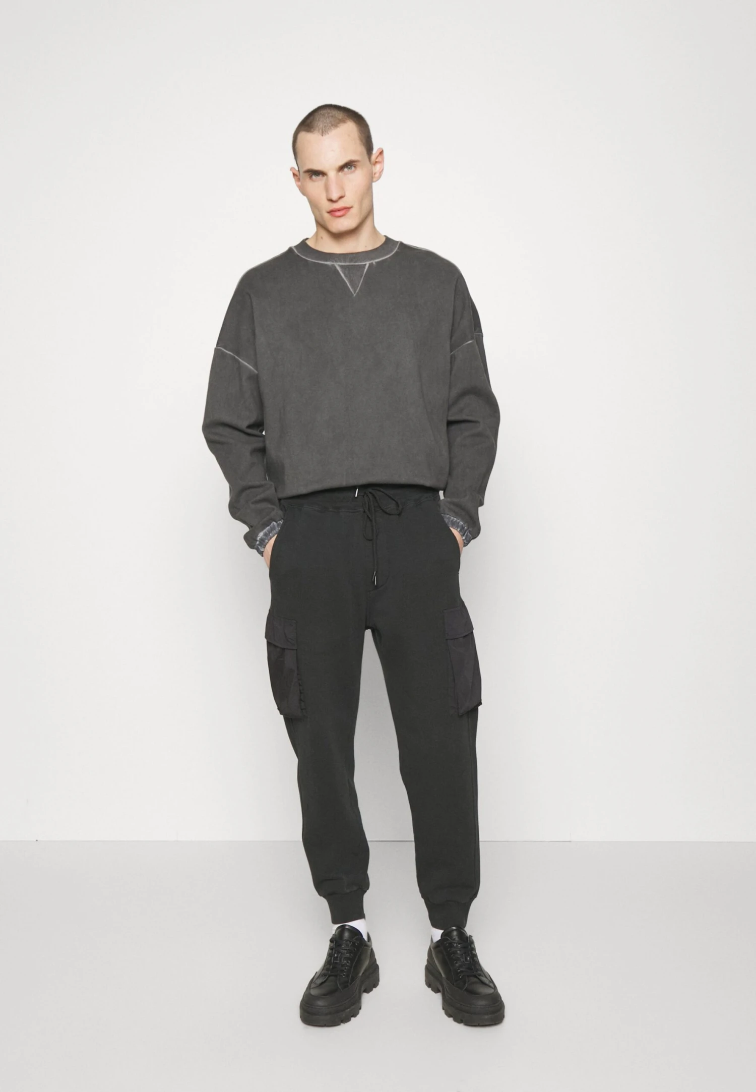Dondup Fleece Pant - Pantalones Deportivos - Black 4 Dondup Fleece Pant - Pantalones Deportivos - Black - Imagen 2