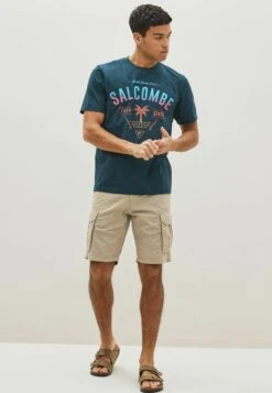 Next Shorts - Stone Natural -Solid Ventas 61cfd90babf24c17979a13cd183597f7