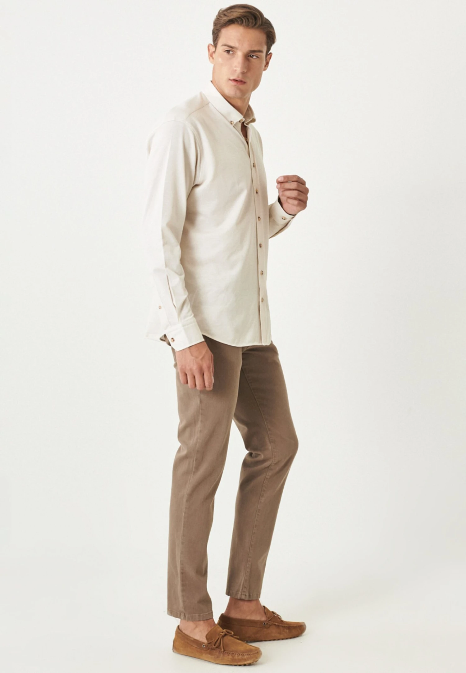 Vaqueros Rectos - Mink 5 Vaqueros Rectos - Mink - Imagen 3