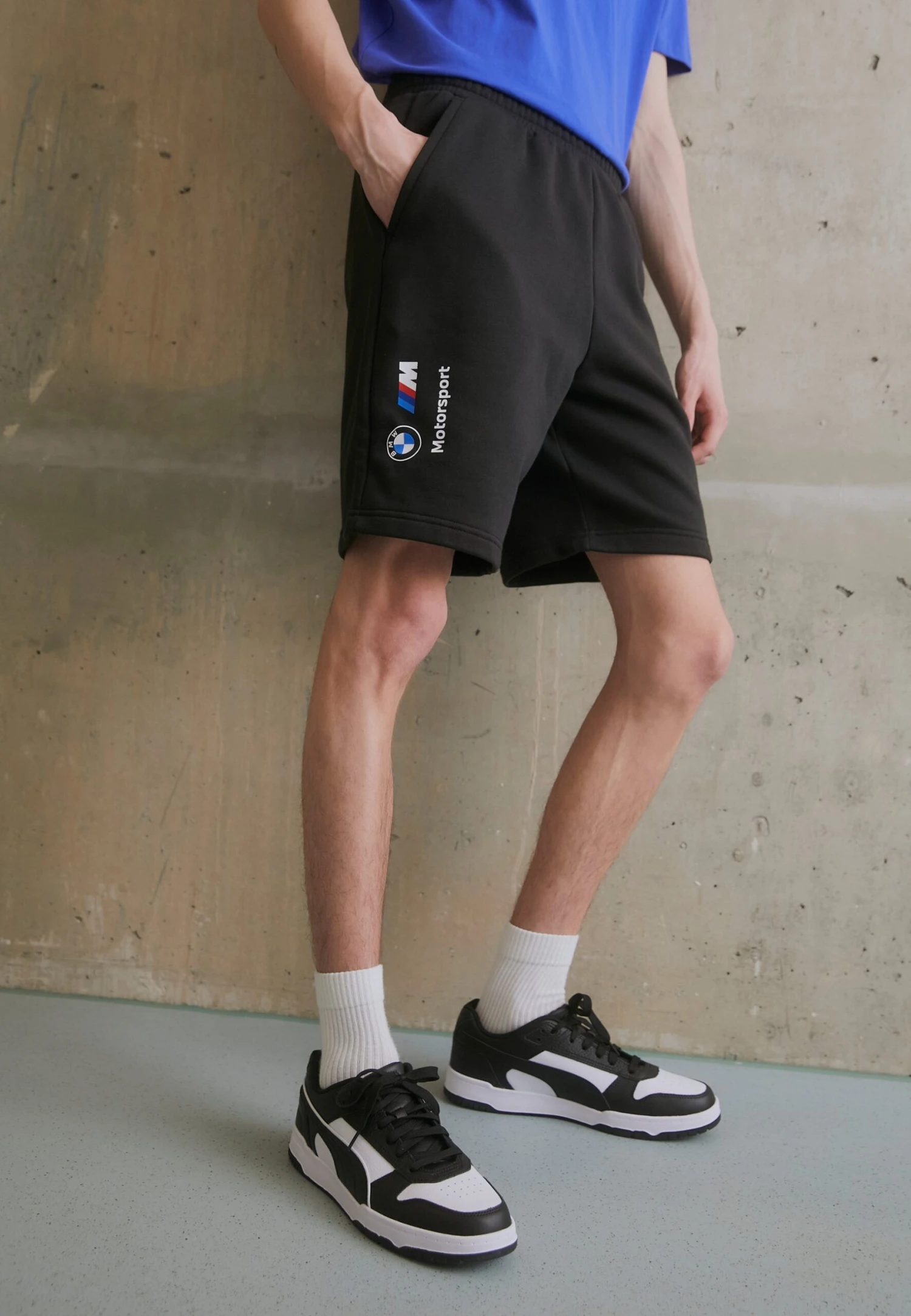 Puma Bmw Mms Ess - Pantalones Deportivos - Black 5 Puma Bmw Mms Ess - Pantalones Deportivos - Black - Imagen 3