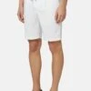 Stretch Summer Bermuda- Shorts - White