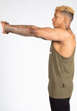 Gorilla Wear Carter - Top - Dark Green -Solid Ventas 63df1368ae874825aa88a223a1cc032b