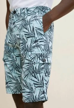 Tom Tailor Gemusterte Cargo - Shorts - Mint Navy Big Leaf Design 11 Tom Tailor Gemusterte Cargo - Shorts - Mint Navy Big Leaf Design -Solid Ventas 6512fb0dc6a94a5f9c1e99a0e2176c53