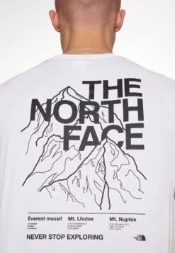 The North Face Mountain Outline Tee - Camiseta Estampada - White/Black 15 The North Face Mountain Outline Tee - Camiseta Estampada - White/Black -Solid Ventas 66394adf33404fc490af754eca029b92