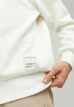 Jack & Jones Crew Neck - Sudadera - Cloud Dancer -Solid Ventas 674b409b4b804debb16d21b032478ed8