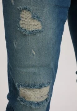 Gabbiano 823517 Ultimo - Vaqueros Slim Fit - Greencast Destroyed -Solid Ventas 6764a4db1bcc43e8aeae767549ba3a4e