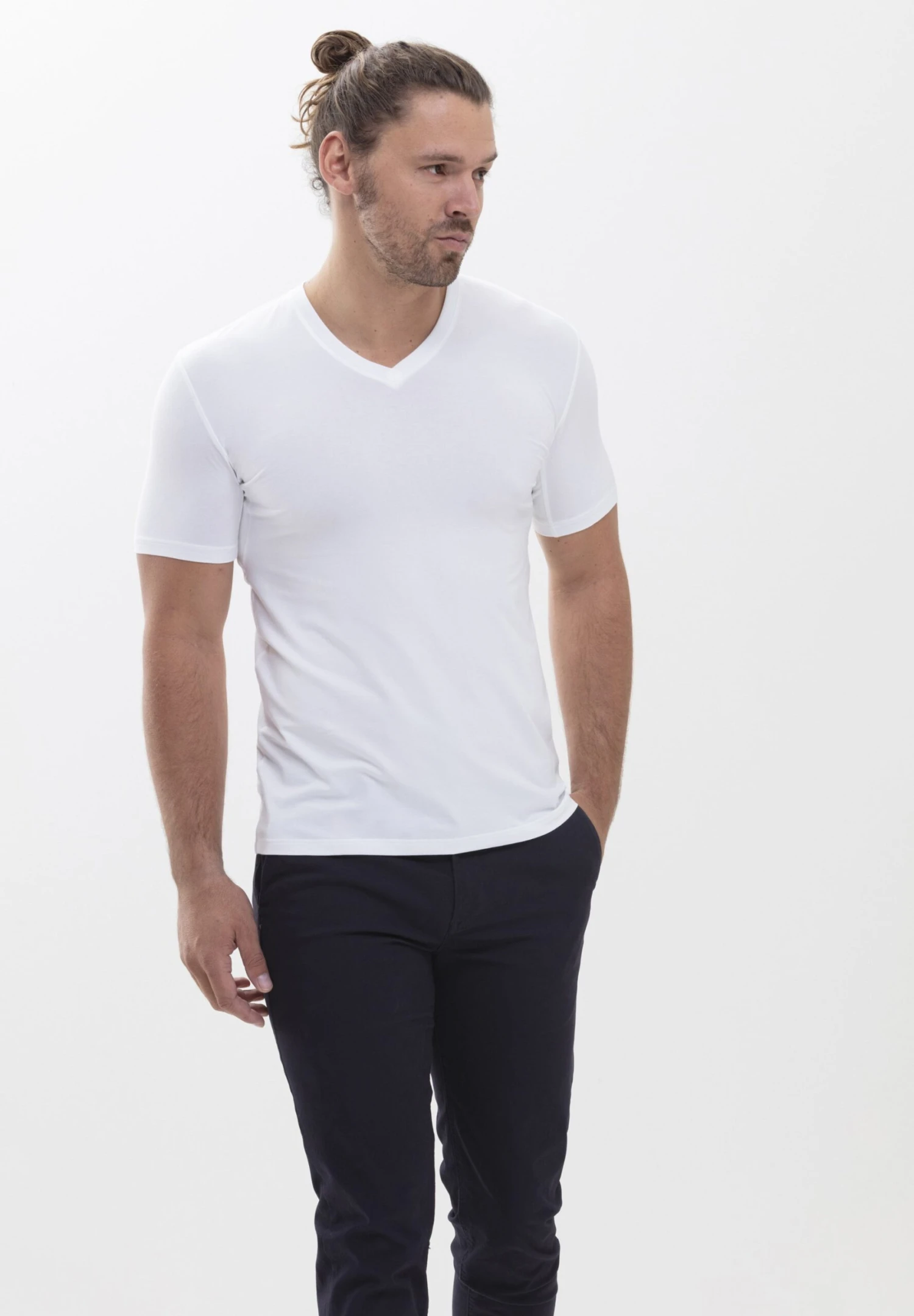 MEY Hybrid - Camiseta Básica - Weiss 3 MEY Hybrid - Camiseta Básica - Weiss