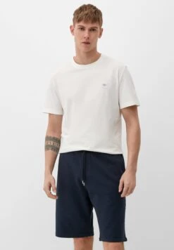 S.Oliver Pantalones Deportivos - Navy -Solid Ventas 6948f52dfb4a4129a076f7c3005abb7a