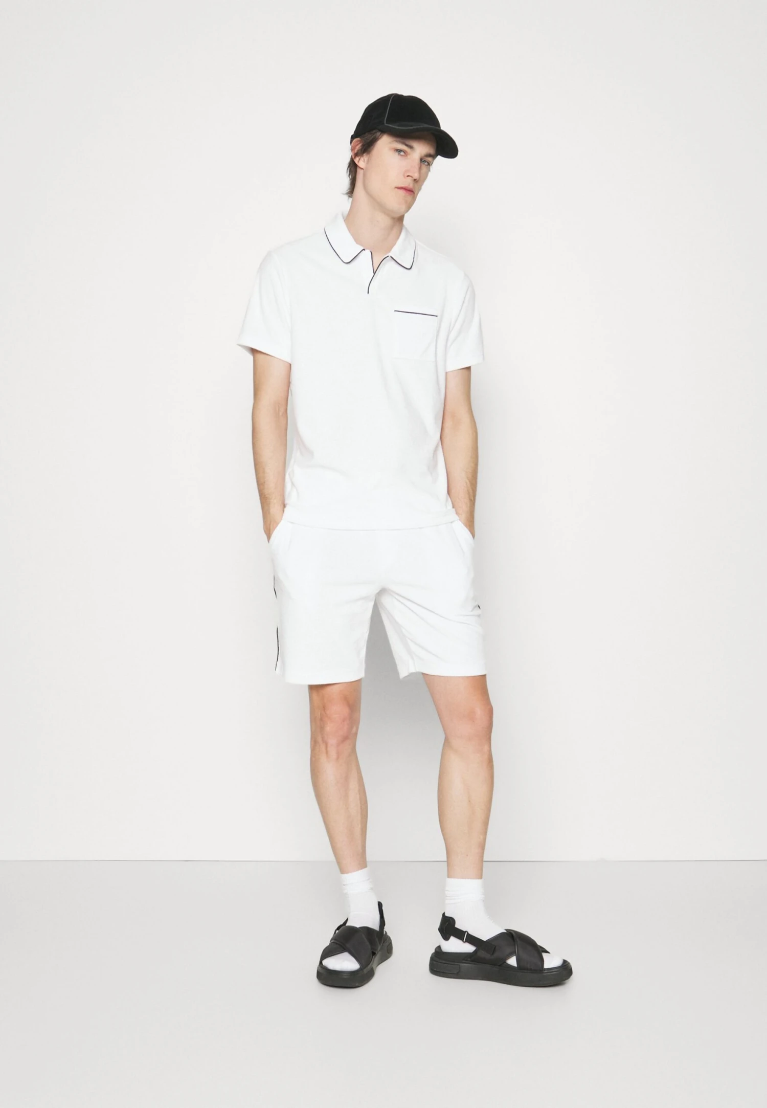 Michael Kors Piped - Shorts - White 4 Michael Kors Piped - Shorts - White - Imagen 2