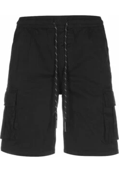 URBAN CLASSICS Drawstring - Shorts - Black
