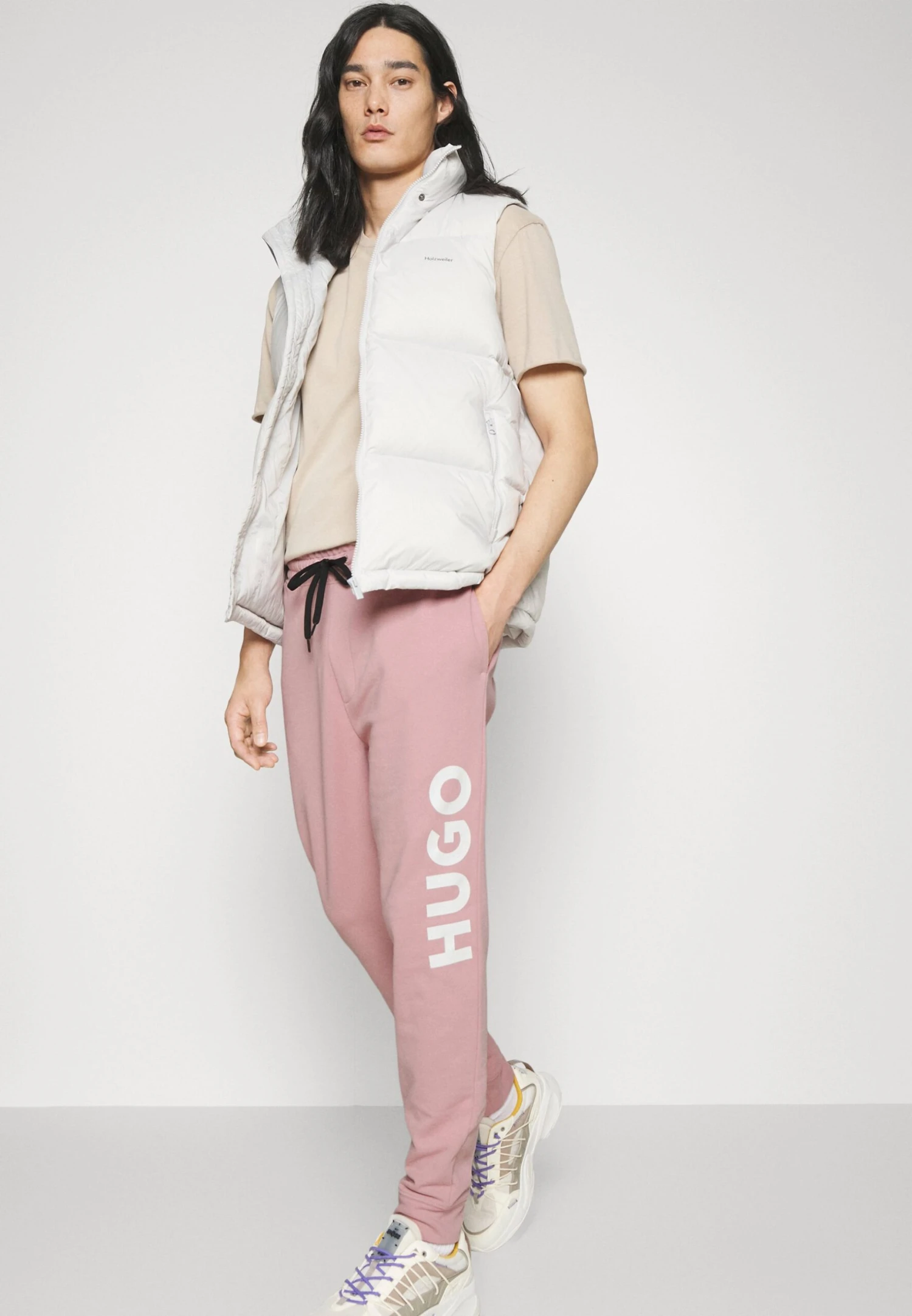 Hugo Dutschi - Pantalones Deportivos - Light Pastel Pink 6 Hugo Dutschi - Pantalones Deportivos - Light Pastel Pink - Imagen 4