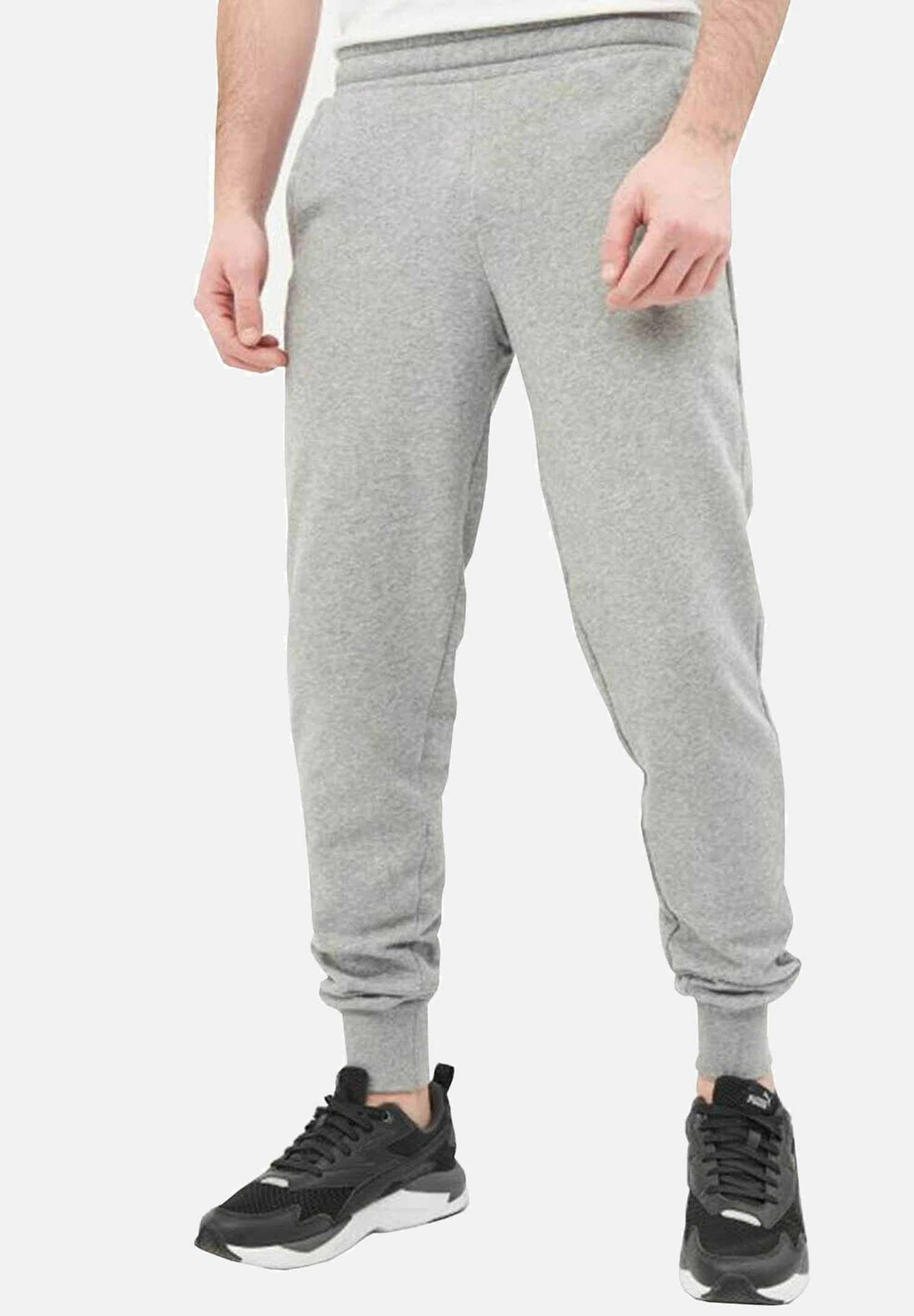Puma Ess 2 Col Logo - Pantalones Deportivos - Medium Gray Heather 3 Puma Ess 2 Col Logo - Pantalones Deportivos - Medium Gray Heather
