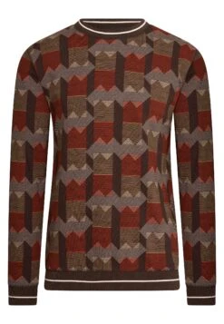 Pray Up Stay Up With Geometric Pattern - Sudadera - Brown 12 Pray Up Stay Up With Geometric Pattern - Sudadera - Brown -Solid Ventas 6d2c7c796f864f2982fda0bcb6884038