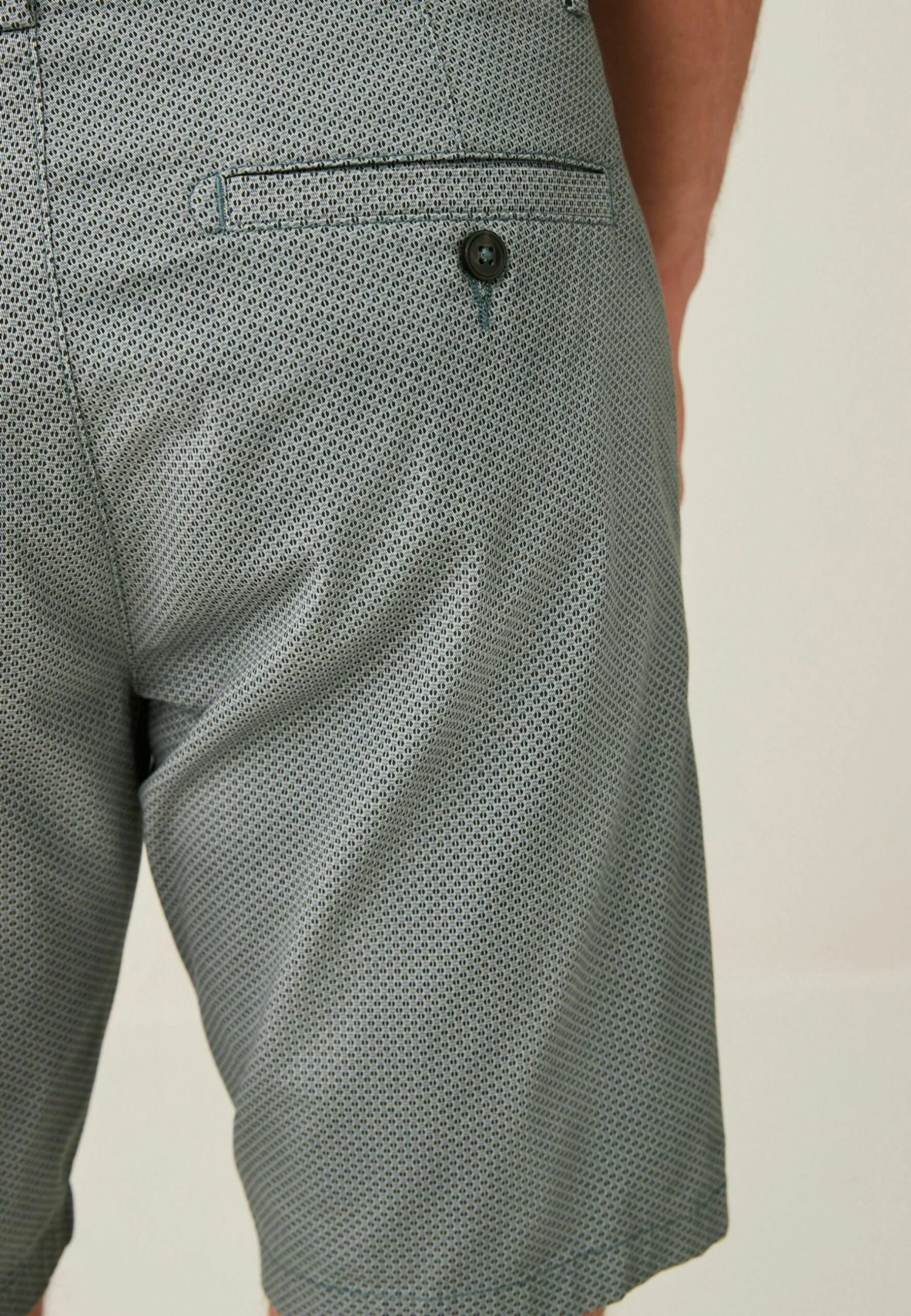 Next Stretch Chino - Shorts - Grey Print 6 Next Stretch Chino - Shorts - Grey Print - Imagen 4