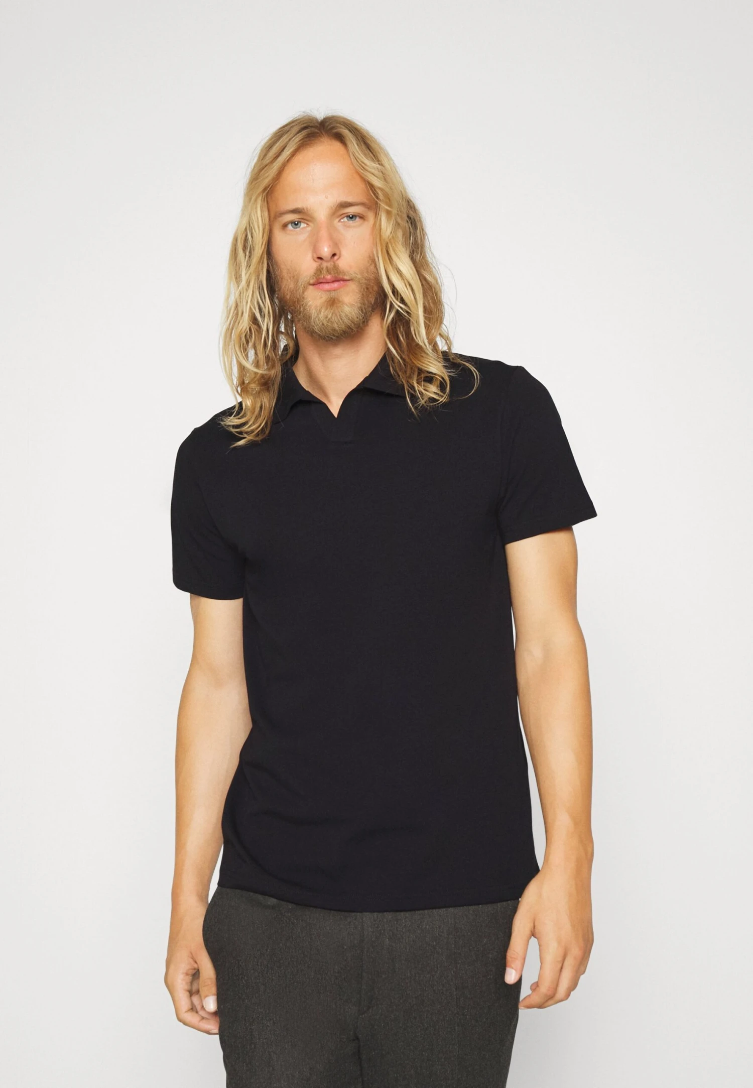 Filippa K Stretch - Polo - Black 3 Filippa K Stretch - Polo - Black