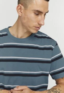 Solid Sdvicente - Camiseta Estampada - Provincial Blue -Solid Ventas 6ff46000caf740ee8d43e66f079471ea